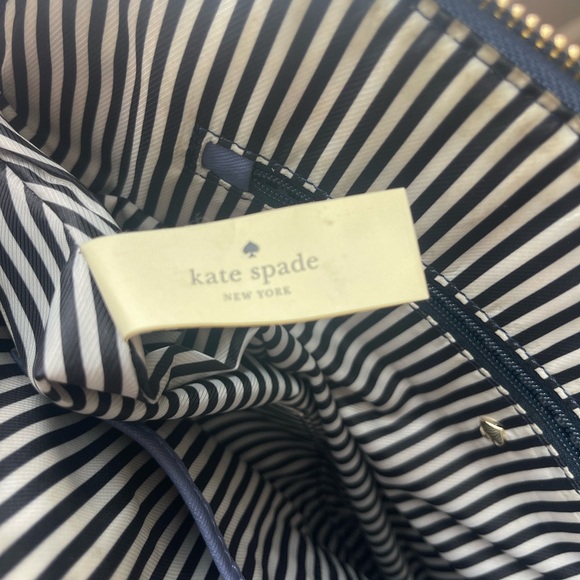 Authentic KATE SPADE blue Medium Handbag/crossbody RN 0102760/ CA 57710 - Picture 8 of 14